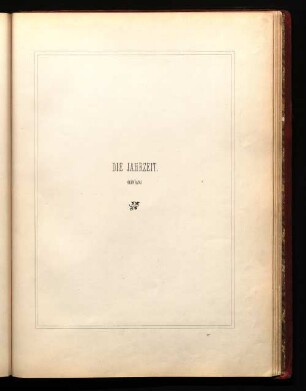 Die Jahrzeit.