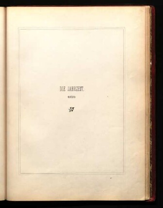 Die Jahrzeit.