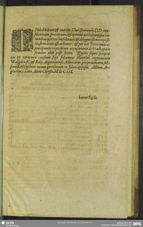 Indubitatam & veram Clarißimorum DD. consulentium sententiam, & optimis acritißimique rationibus per eos consideratis & diligißime expositis ...