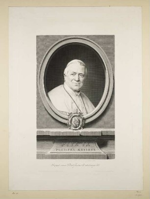 Pivs IX pontifex maximvs