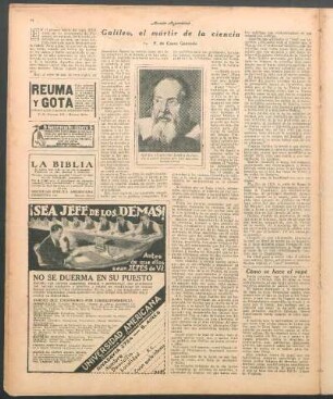 Galileo, el mártir de la ciencia