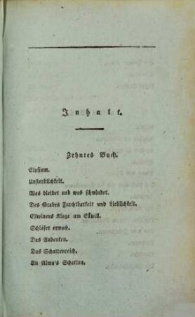 Kosegarten's Dichtungen : [in acht Bänden]. 8, Lyrischer Gedichte zehntes, elftes, zwölftes Buch
