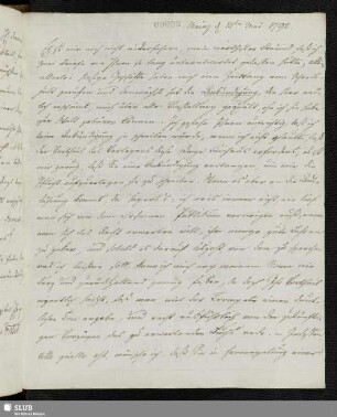 Nr. 96-104: Forster an die Vossische Buchhandlung. Mai-August 1792.