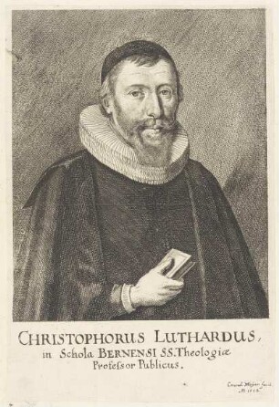 Bildnis des Christophorus Luthardus