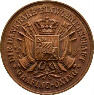 Medaille, 1871?