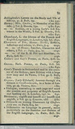 Livres anglois