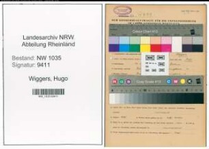 Entnazifizierung Hugo Wiggers , geb. 10.10.1910 (Steiger)