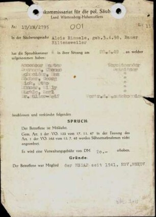 Rimmele, Alois