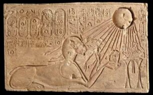 Echnaton als Sphinx