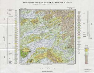4117 Verl, Geologische Karte von Nordrhein - Westfalen 1:25000
