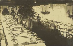 Weihnachtstisch 12./R.I.R. 15