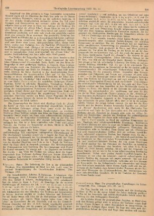 690-692 [Rezension] Conzelmann, Hans, Die geographischen Vorstellungen im Lukasevangelium