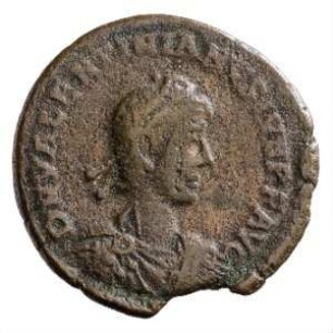 Münze, Aes 2, 9. August 378 - 25. August 383 n. Chr.