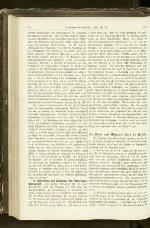 ¬Ein¬ Weck- und Mahnruf über die Presse