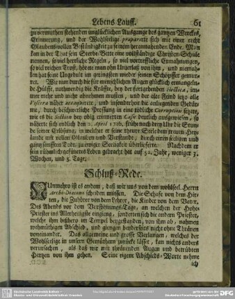 Schluß-Rede