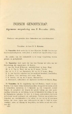 Algemeene vergadering van 3 December 1895