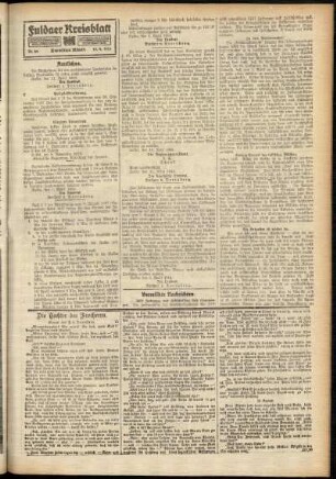 Zweite Ausgabe vom Samstag, den 15. April 1916.