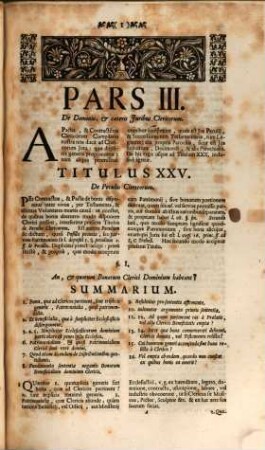 Ius ecclesiasticum universum ... seu lucubrationes canonicae in quinque libros Decretalium Gregorii IX., 3,2