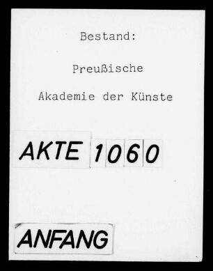 Konzert in der Singakademie