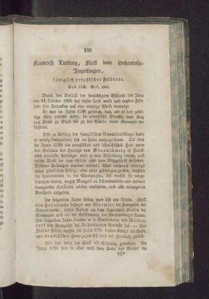 Friedrich Ludwig, Fürst von Hohenlohe- Migelfingen
