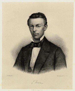 Bildnis von Ludwig Jastrau ( 1823-1898)
