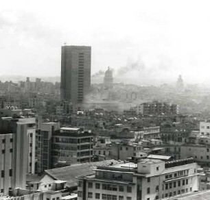 Havanna. Blick vom Hotel Capri auf die Neustadt