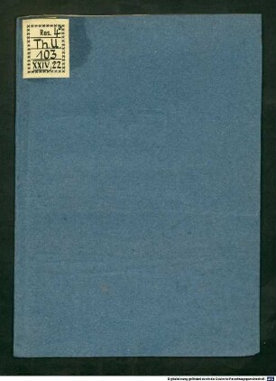 Ein Sendbrieff D. Martini Luthers, über die frag, ob auch yemant on glauben verstorben, selig werde[n] mög