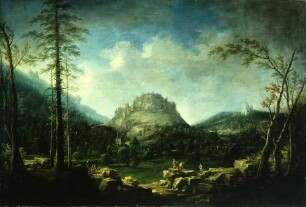 Der Oybin im Zittauer Gebirge