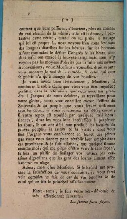 Reponse A L'Auteur De La Carmesse A Trippes
