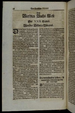 Des Vierdten Buchs Mose.