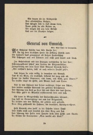 16-32, General von Emmich. - Weihnachten 1914.
