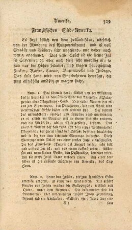 Französisches Süd-Amerika