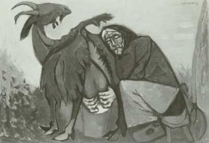 Die Melkerin
