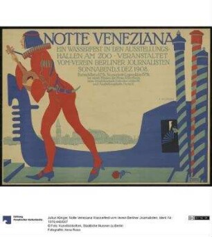 Notte Veneziana Wasserfest vom Verein Berliner Journalisten