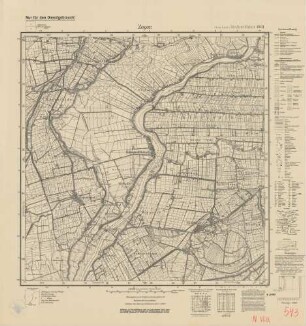 1881 Zeyer, Meßtischblatt (4cm - Karte)