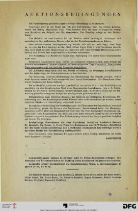 Auktionsbedingungen