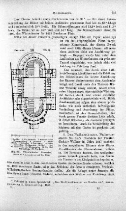 Fig. 236. Viktoriatheater. Grundriss.
