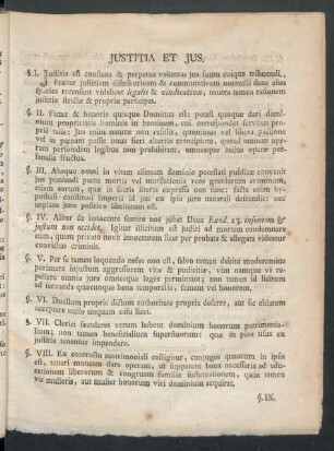 Justitia Et Jus