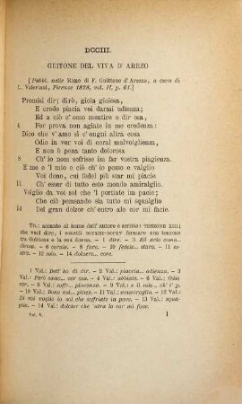 Le antiche rime volgari : secondo la lezione del codice vaticano 3793, 5