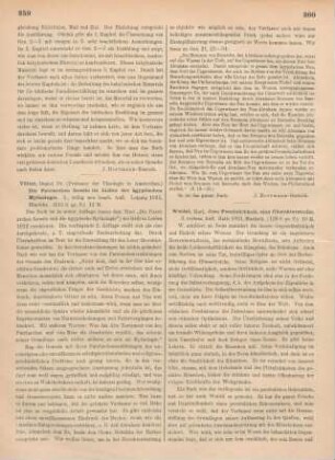 260-261 [Rezension] Weidel, Karl, Jesu Persönlichkeit