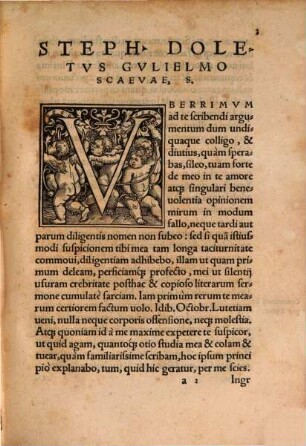 Dialogus de Imitatione Ciceroniana adversus Desiderium Erasmum Roterodamum pro Christophoro Longolio