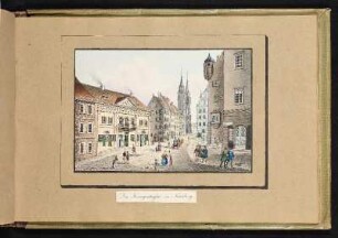 Die Königstrasse in Nürnberg. - Königstraße, Nürnberg; Sankt Lorenz, Nürnberg