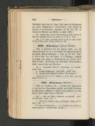 1611. Hillermann (Nikolaus).