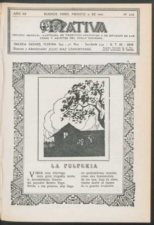 20.1943=Nr. 236: Nativa, 20.1943=Nr. 236