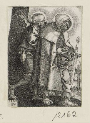 Petrus und Paulus, Blatt 2 der Folge "Christus und die zwölf Apostel"