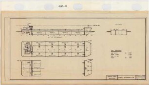 General Arrangement Plan, Rickmers Werft, Bremerhaven