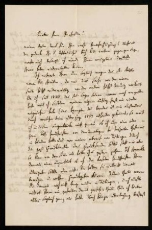 Nr. 34: Brief von Heinrich Ewald an August Dillmann, Göttingen, 4.2.1860