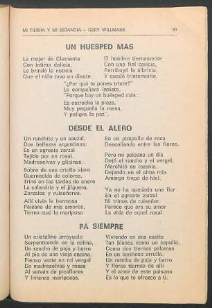 Desde el alero