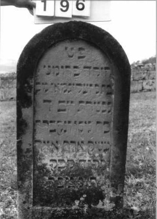 Grabstein 196