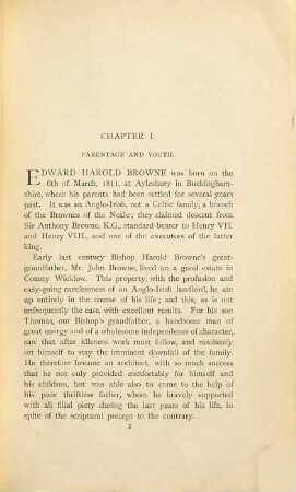 Edward Harold Browne, D. D., Lord Bishop of Winchester, and prelate of the most noble order of the garter